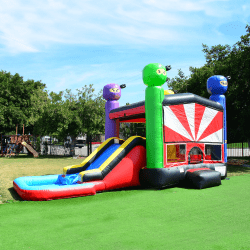 Ninja Warrior Bounce House w/ Slide Ninja Warrior Bounce House w/ Slide